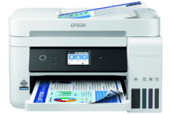 Epson EcoTank ET-4856 printer, white/gray