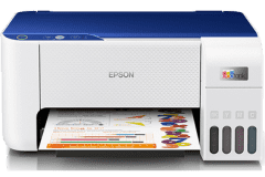 Epson L3215 printer, white/blue