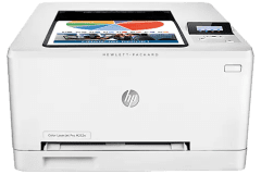 HP Color LaserJet Pro M252n printer, white