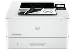 HP LaserJet Pro 4002dne printer, white