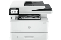HP LaserJet Pro MFP 4103fdn printer, white/gray