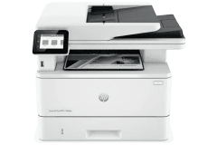 HP LaserJet Pro MFP 4104dw printer, white/gray