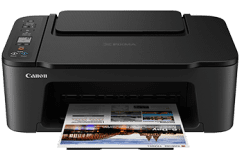 Canon PIXMA TS3470 printer, black.