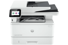  HP LaserJet Pro MFP 4101fd printer, white/gray
