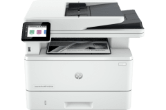 HP LaserJet Pro MFP 4101fdne printer, white/gray
