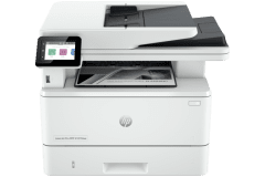 HP LaserJet Pro MFP 4101fdwe printer, white/gray
