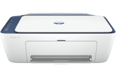 HP DeskJet 2742e printer, white/blue