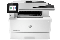 HP Laserjet Pro MFP M329dw printer, white/gray