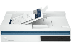 HP ScanJet Pro 2600 f1 scanner, white/blue